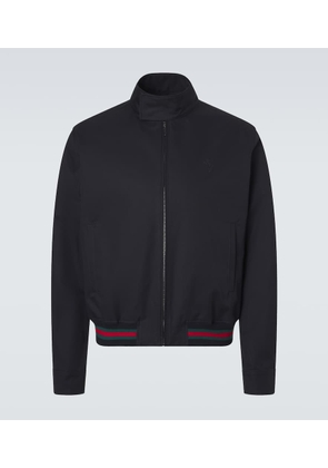 Gucci Web Stripe cotton twill jacket
