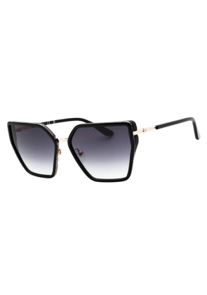 Guess Smoke Gradient Cat Eye Ladies Sunglasses GU00146 01B 59