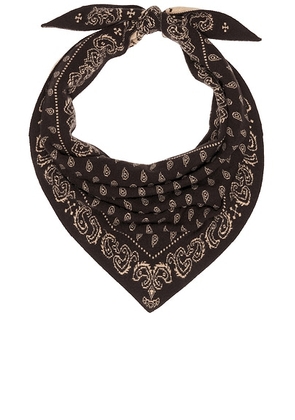 Guest In Residence The Wild Rag in Burnt Cocoa & Dune - Brown. Size all.