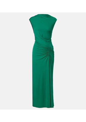 Simkhai Acacia draped jersey maxi dress