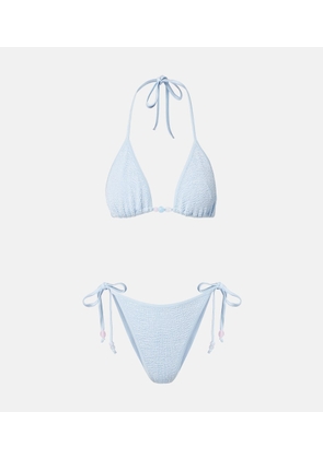 Hunza G Gina embellished bikini