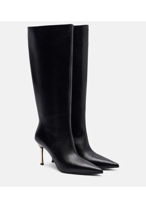 Gucci Bombshell leather knee-high boots