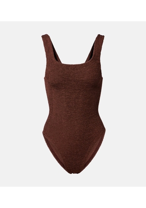 Hunza G Coverage Square Neck swimsuit