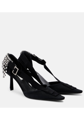 Prada Crystal-embellished pumps