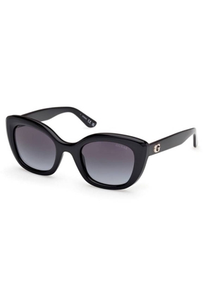 Guess Smoke Gradient Square Ladies Sunglasses GU00196 01B 51