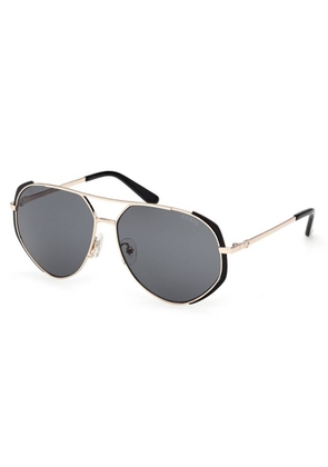 Guess Smoke Pilot Ladies Sunglasses GU00219 02A 59