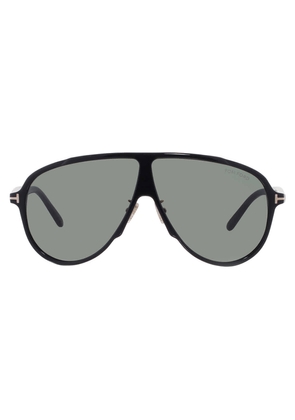 Tom Ford Vladimir Green Pilot Mens Sunglasses FT1211-F 01N 65