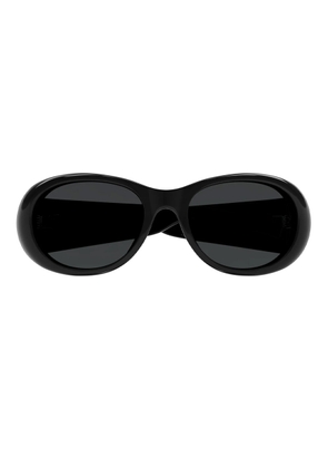 Saint Laurent Black Oval Ladies Sunglasses SL 736 001 52