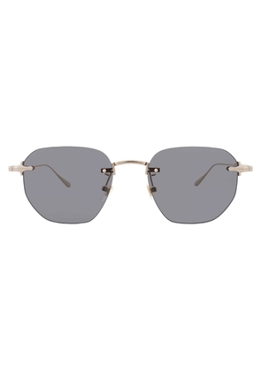 Montblanc Grey Geometric Mens Sunglasses MB0405S 001 51