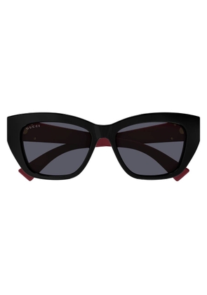 Gucci Grey Cat Eye Ladies Sunglasses GG1844SA 004 55