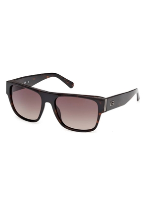 Guess Brown Gradient Square Mens Sunglasses GU00277 52F 58