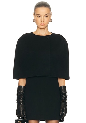 SRG Otto Cape in Black - Black. Size M (also in L, S, XL, XS, XXS).