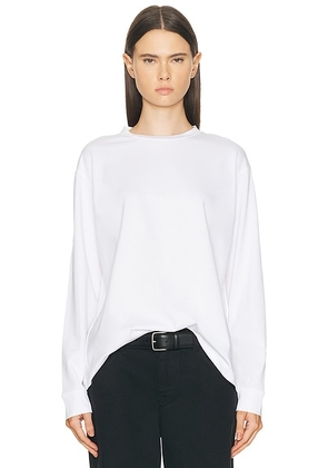 The Row Ciles R Top in White - White. Size XL (also in ).