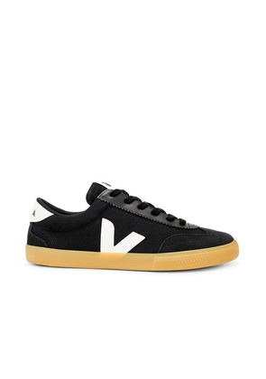 Veja Volley in Black  White  & Natural - Black. Size 41 (also in ).