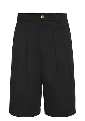 Willy Chavarria Borracho Short in Black - Black. Size L (also in ).