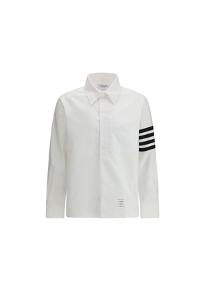 Thom Browne White Cotton Dress Shirt - 2