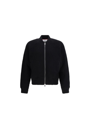Thom Browne Black Wool Bomber - 4