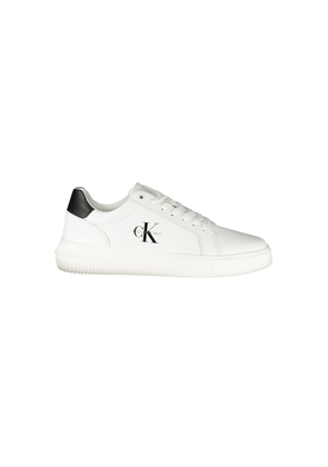 White Leather Men Sneaker - EU43/US10