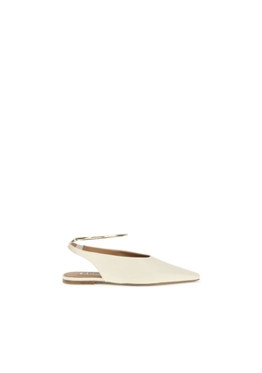 Jil Sander Cream Goatskin Mules - EU36.5/US6.5