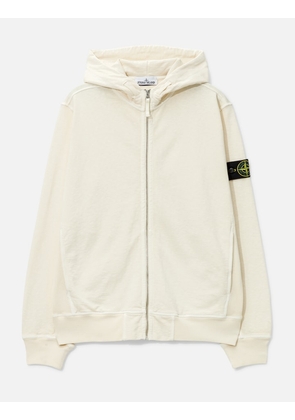 Garment-Dyed Zip-Up Hoodie