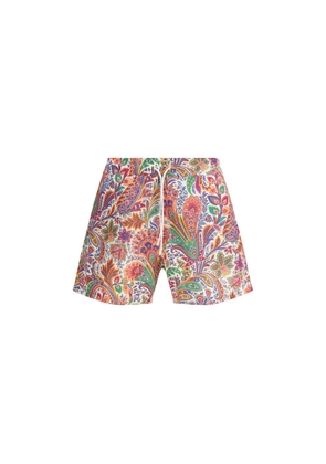 Etro Multicolor Polyester Short And Mini Shorts - M