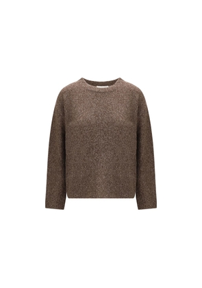 Lisa Yang Brown Cashmere Sweatshirt - 1