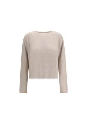 Lisa Yang Beige Cashmere Sweatshirt - 1