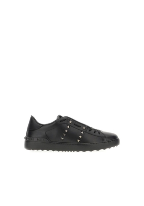 Valentino Garavani Black Leather Sneakers - EU39.5/US6.5
