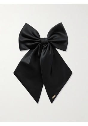 Eugenia Kim - Tracey Satin Bow Hair Clip - Black - One size