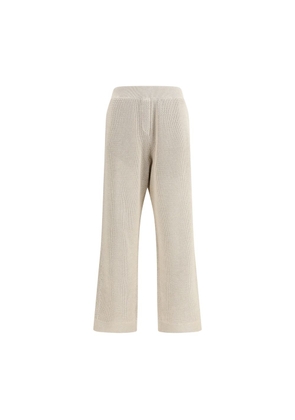 Brunello Cucinelli Beige Cotton Casual Pants - L
