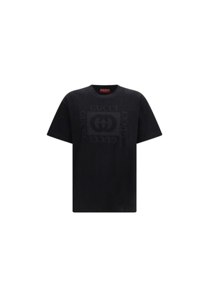 Gucci Black Cotton T-Shirt - M