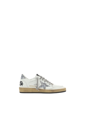 Golden Goose White Goatskin Low Top Sneakers - EU38/US8