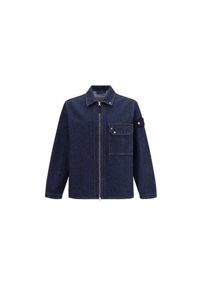 Stone Island Blue Cotton Denim Jacket - M