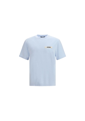 Jacquemus Blue Cotton T-Shirt - M