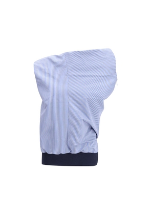 Sacai Blue Polyester Pattern Shirt - 2