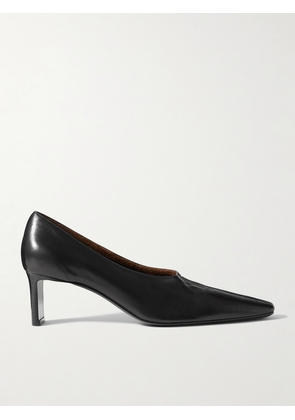 KHAITE - Cecilia Leather Pumps - Black - IT35,IT36,IT36.5,IT37,IT37.5,IT38,IT38.5,IT39,IT39.5,IT40,IT40.5,IT41,IT41.5,IT42