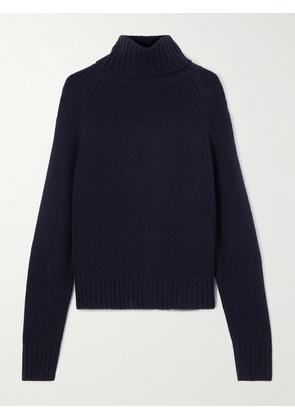 Allude - Wool And Cashmere-blend Turtleneck Sweater - Blue - x small,small,medium,large,x large
