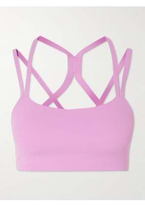 Nike - Zenvy Stretch Sports Bra - Pink - x small,small,medium,large,x large