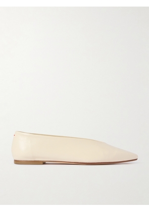 Aeyde - Betty Leather Ballet Flats - Off-white - EU 35,EU 36,EU 36.5,EU 37,EU 37.5,EU 38,EU 38.5,EU 39,EU 39.5,EU 40,EU 40.5,EU 41,EU 41.5,EU 42