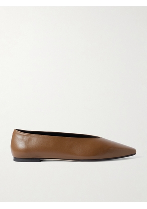 Aeyde - Betty Leather Ballet Flats - Brown - EU 35,EU 36,EU 36.5,EU 37,EU 37.5,EU 38,EU 38.5,EU 39,EU 39.5,EU 40,EU 40.5,EU 41,EU 41.5,EU 42