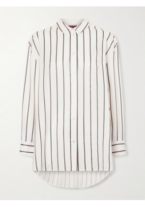 Gucci - Striped Silk-blend Shirt - White - IT38,IT40,IT42,IT44,IT48