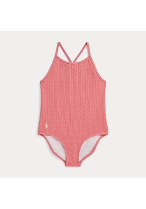Mini-Cable Jacquard One-Piece Swimsuit