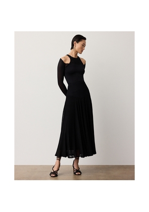 Celia Matte Ottoman Jumper Skirt