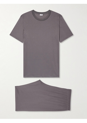 Zimmerli - Sea Island Cotton-Jersey Pyjama Set - Men - Brown - M