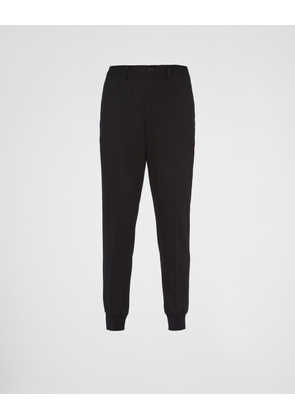 Wool blend pants