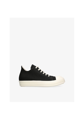 Drkshdw Contrast-Toe Canvas Low-Top Trainers