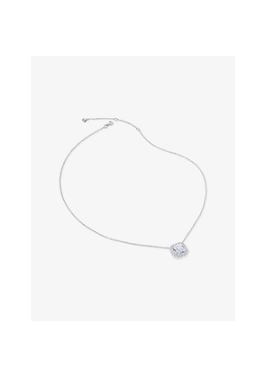 Womens Carat London Misha Sterling-Silver and Cubic Zirconia Necklace