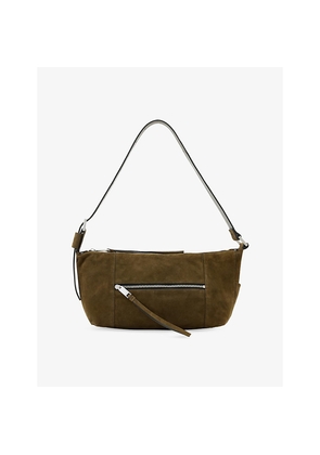 Womens Allsaints Vega Suede Shoulder Bag