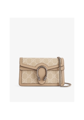 Womens Reselfridges Pre-Loved Gucci Dionysus Mini GG Coated Canvas Shoulder Bag