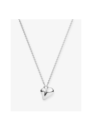 Womens Sif Jakobs Lauria Parvus Rhodium-Plated 925 Sterling-Silver Necklace